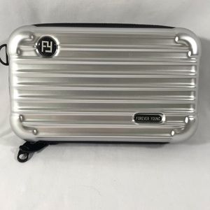 Forever Young Hard Shell Crossbody in Silver